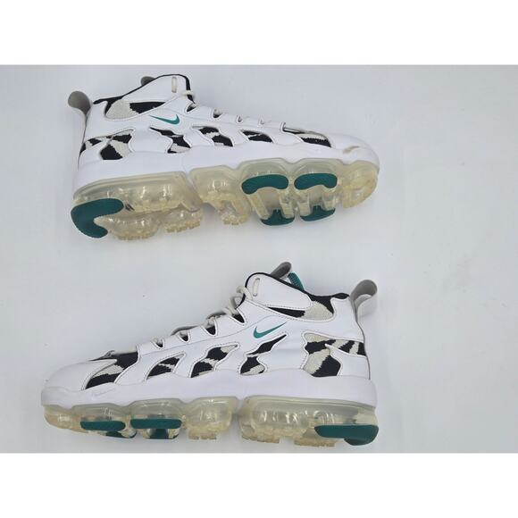 Nike Air VaporMax Gliese White Emerald Black Men’s 10 - Picture 4 of 9